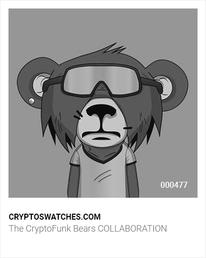 The CryptoFunk Bears Collaboration - N0. 000477