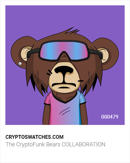 The CryptoFunk Bears Collaboration - N0. 000479