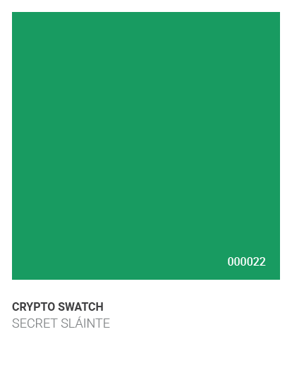 Crypto Swatch - Secret Sainte