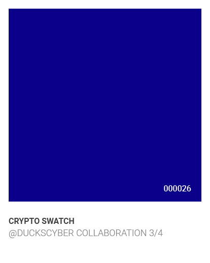 Crypto Swatch, @DucksCyber Collaboration 3/4
