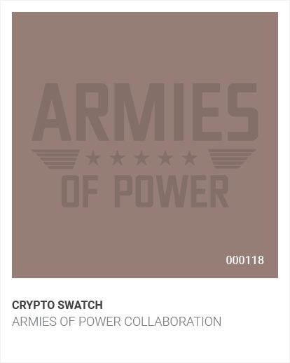 Armies of Power Collaboration - No. 000118