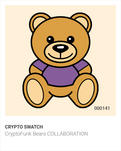 CryptoFunk Bears Collaboration - No. 000141