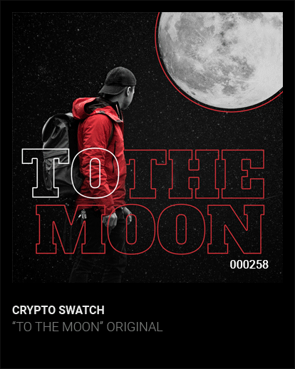 @CryptoSwatches Original: "To The Moon" - No. 000258
